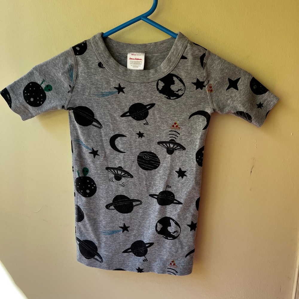 Hanna Andersson kids space shirt - snug fit - Picture 1 of 2